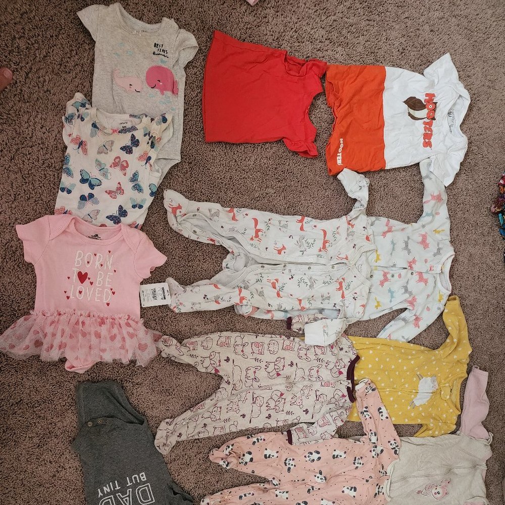 6-9 month girls clothing lot